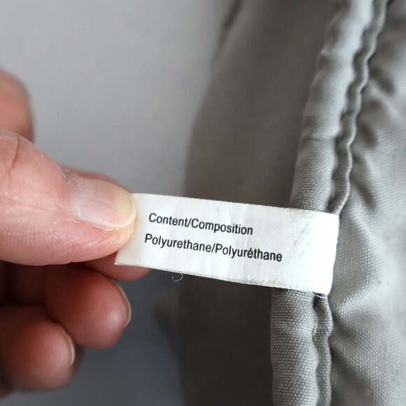 Faux Leather, Grey, Crossbody Bag, 9" x 8" - Picture 4 of 13